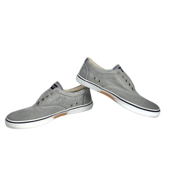 Sperry Halyard CVO Salt Washed Laceless Sneakers - Picture 2 of 10